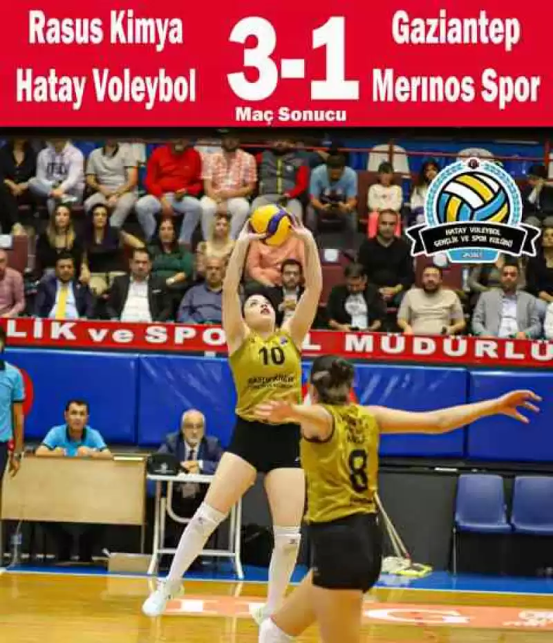 Kadınlar Hatay Voleybol Takımının Ana Sponsoru RASUS KİMYA Oldu 