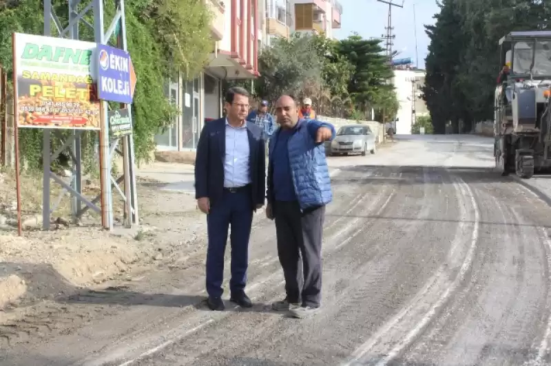 BAŞKAN ERYILMAZ SAMANDAĞ’IN ÇEHRESİNİ DEĞİŞTİRİYOR