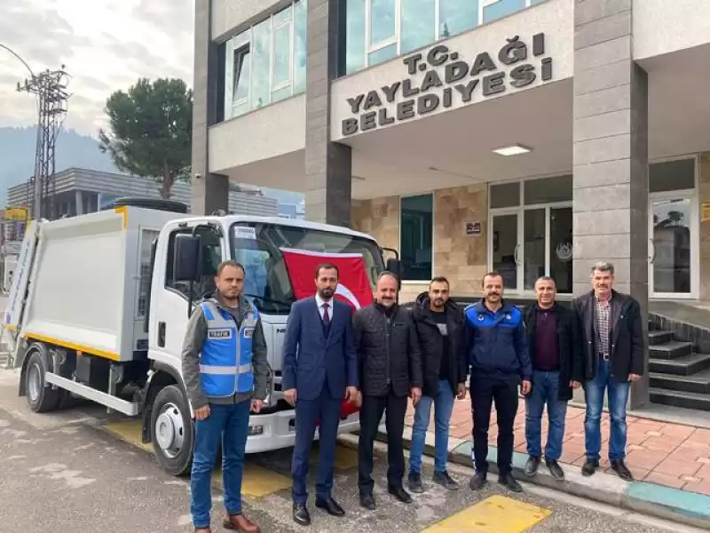 Yayladağı Belediyesi, Araç Ve Temizlik Filosunu Güçlendirdi