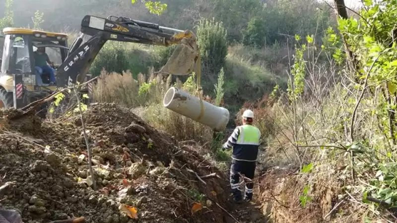 ÇANAKOLUK MAHALLESİ’NE YAĞMUR SUYU DEŞARJ HATTI