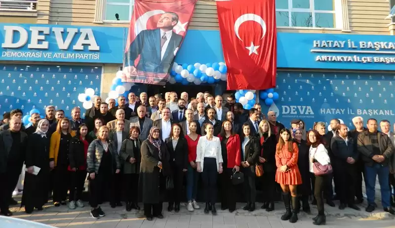 DEVA Partisi Hatay Teşkilatı 2023 Yılında Yeni Hedeflerle Bir Arada