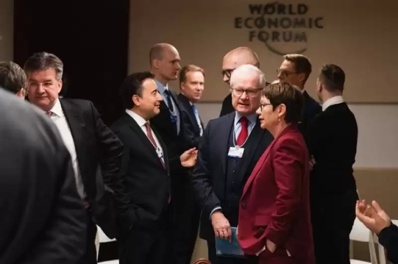 Babacan Davos’ta Kritik Toplantılara Katıldı