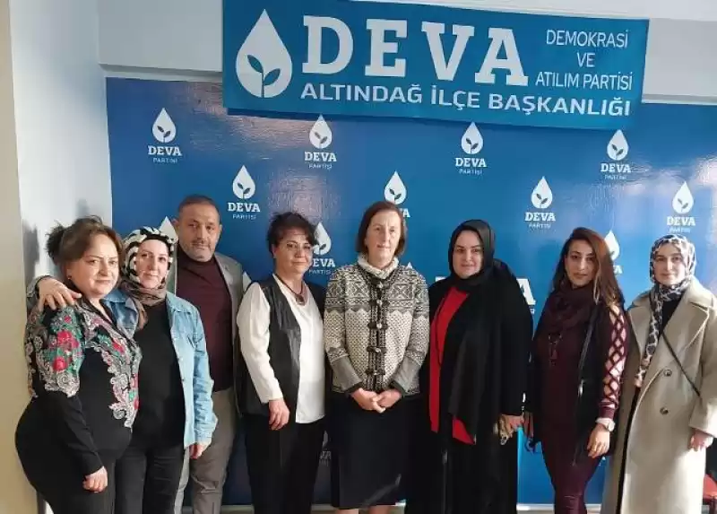 Selma Aliye Kavaf Ve DEVA Kadınları Altındağ’da Buluştu…