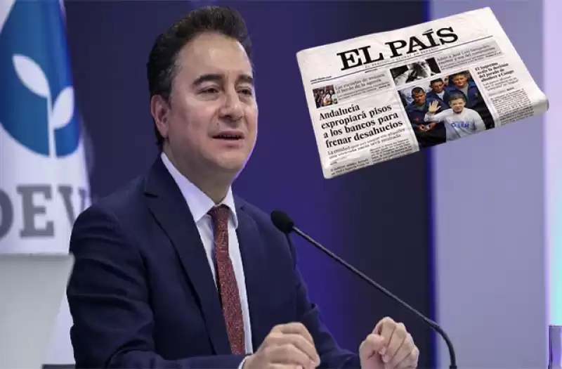 Babacan, İspanya’nın El Pais Gazetesine Konuştu...