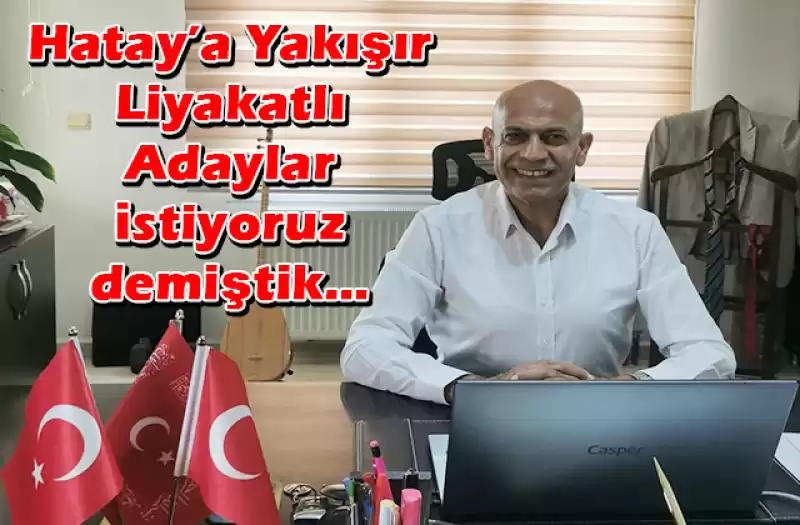 Cengiz Yıldız Ak Parti'den A. Adaylığını Açıkladı