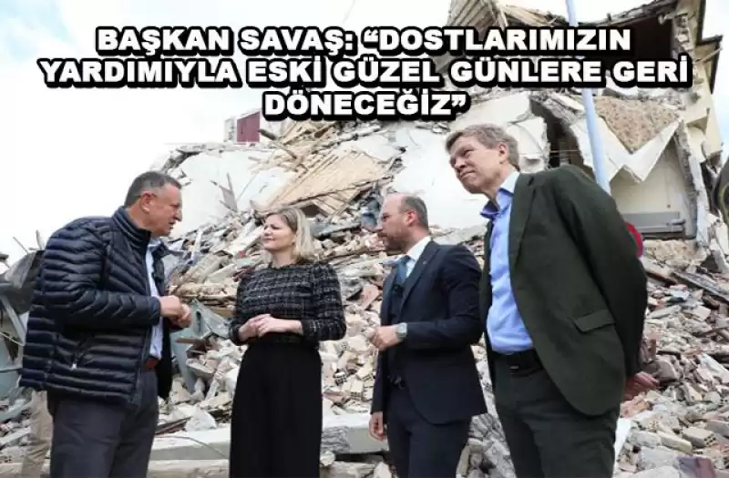 LİESJE SCHREİNEMACHER’DEN HATAY’A ZİYARET 