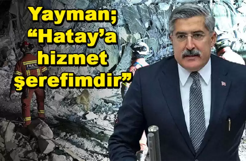 YAYMAN “DAHA FAZLA ÇALIŞMAYA SÖZ VERİYORUM” 