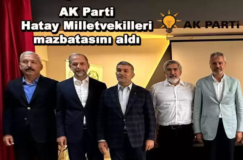 Milletvekilleri Mazbatasını Aldı