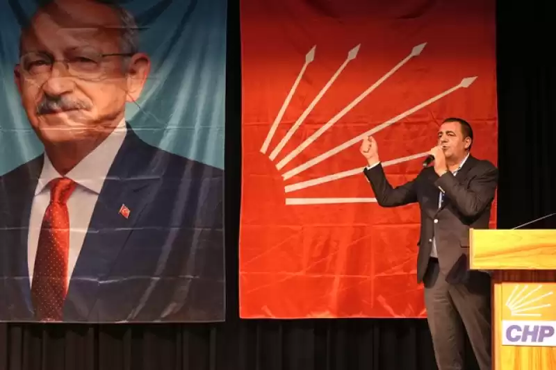 CHP'Lİ ÇETİN ÇAPAN: 