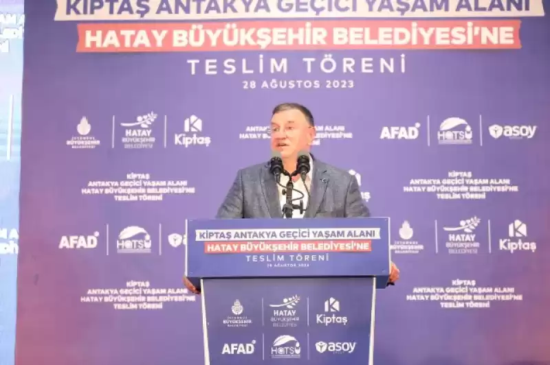 HBB Ve İBB İşbirliği Ile KİPTAŞ’ın Yaptığı 201 Konut Depremzedelere Teslim Edildi