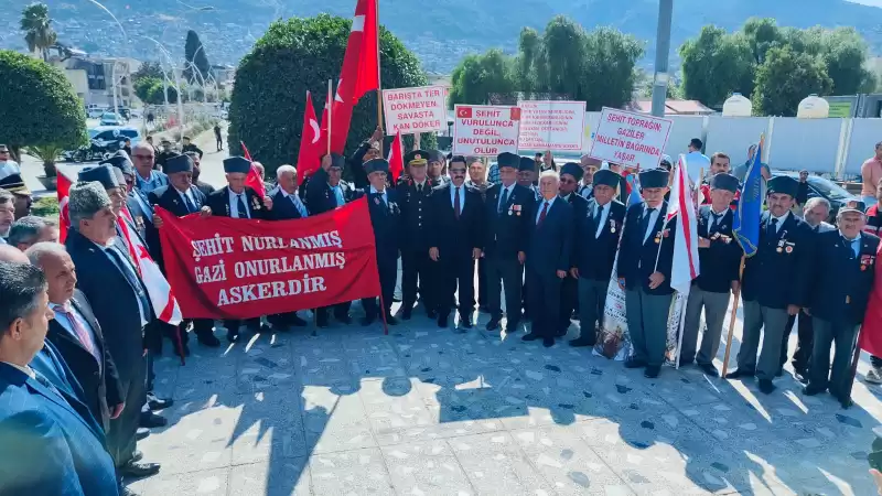 19 Eylül Gaziler Günü Düzenlenen Törenle Kutlandı
