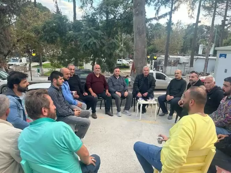 BAŞKAN YILMAZ ANTAKYALI ESNAFI DİNLEDİ