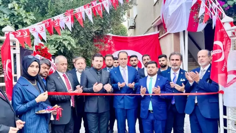 Yeniden Refah Lideri Erbakan KKTC’de Temsilcilik Açtı