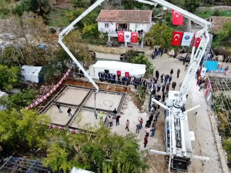 Hatay'da Yerinde Dönüşümün İlk Temeli Yayladağı’nda Atıldı