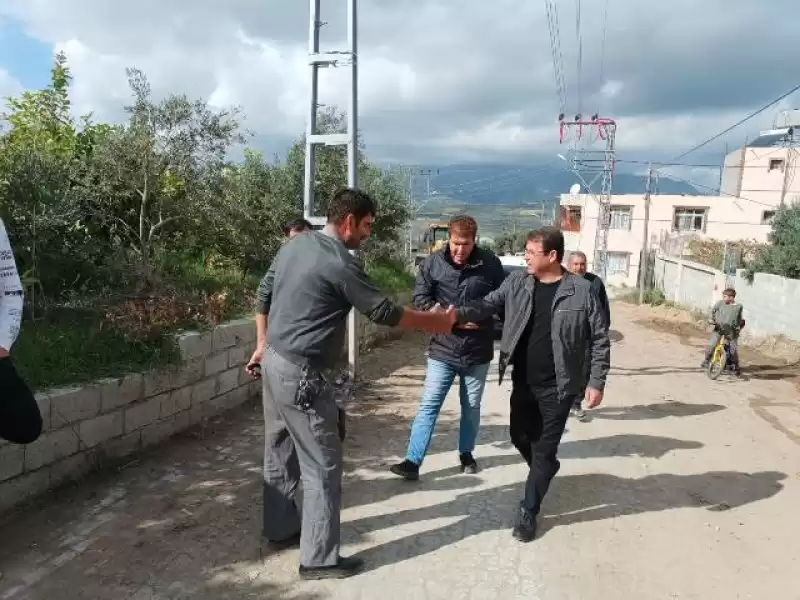 Başkan Eryılmaz “ Yeşilköy Mahallemizin Sorunlarını çözüyoruz”