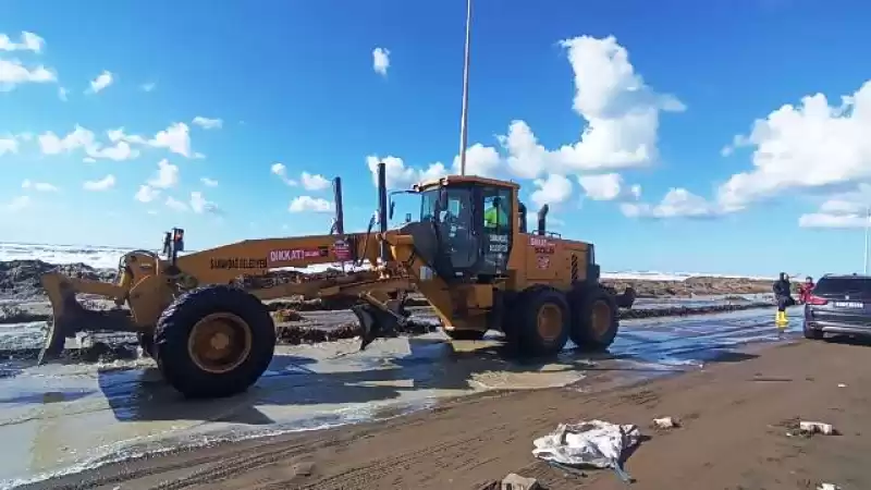 Samandağ Belediyesi Ekipleri Su Taşkınlarına Anında Müdahale Etti