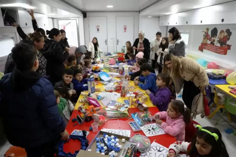 HBB Ve Rotary İşbirliği Ile Mobil Anaokulu Hizmete Girdi...