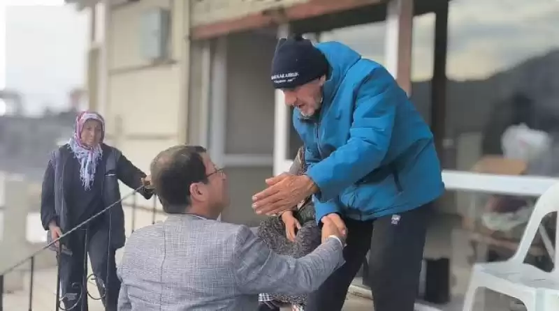 BAŞKAN ERYILMAZ’A ZİYARET ETTİĞİ MAHALLELERDE YOĞUN İLGİ