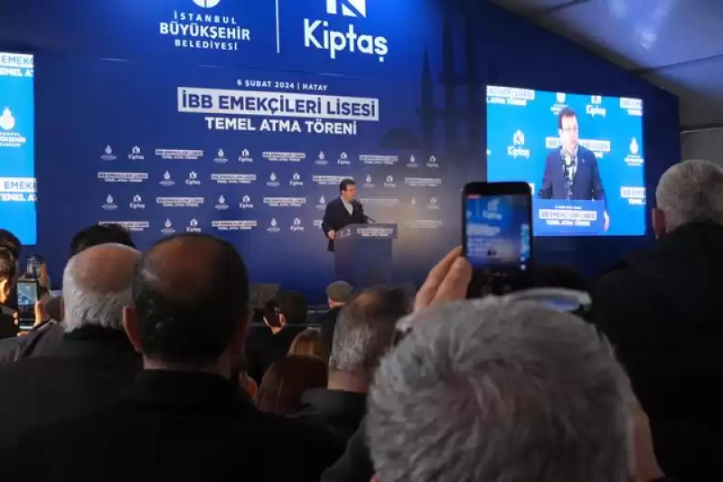 CHP Genel Başkanı Özel Ve İmamoğlu 6 Şubat Depremi’nin Yıl Dönümünde Hatay’daydı