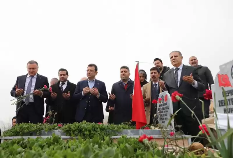 CHP Genel Başkanı Özel Ve İmamoğlu 6 Şubat Depremi’nin Yıl Dönümünde Hatay’daydı