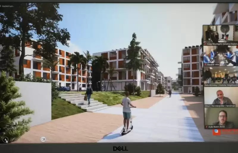 HOLLANDA EKİBİ MODÜLER MAHALLE YAPIMI İÇİN HATAY’DA