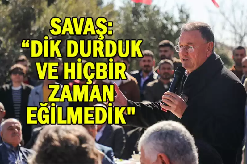 Lütfü Savaş: “Kumlu’muzun Hiçbir Mahallesinde Su Sorunu Kalmayacak”