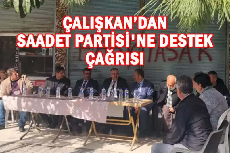 ÇALIŞKAN: “DEPREM YARALARINI HEP BİRLİKTE SARACAĞIZ”