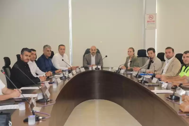HATAY UKOME TEMMUZ AYI TOPLANTISI YAPILDI