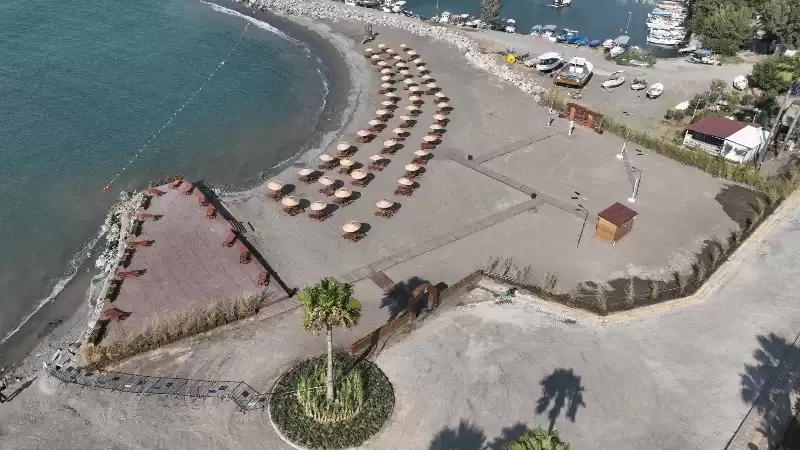 PAYAS SAHİLİ’NDEKİ PLAJ ÇALIŞMASI TAMAMLANDI