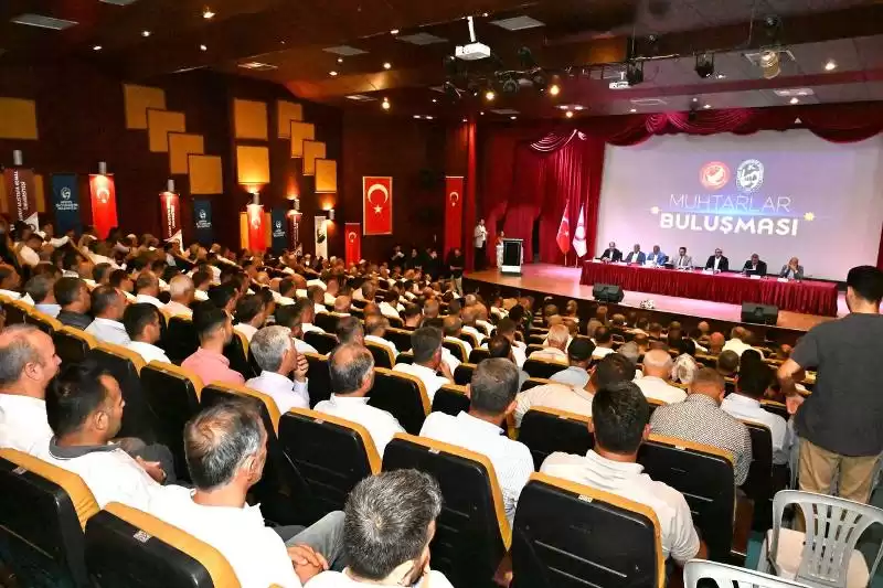BAŞKAN ÖNTÜRK ANTAKYA VE İSKENDERUN’DA MUHTARLA BULUŞTU