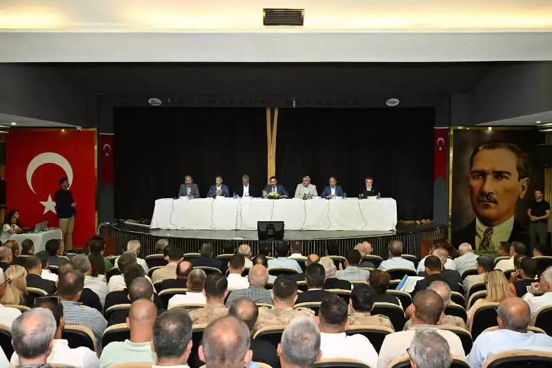 BAŞKAN ÖNTÜRK ANTAKYA VE İSKENDERUN’DA MUHTARLA BULUŞTU