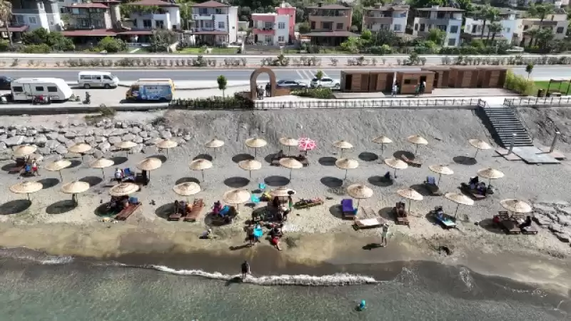 ARSUZ, PİRİNÇLİK PLAJI VATANDAŞIN HİZMETİNDE