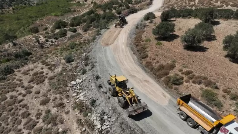 BELEN ÇAKALLI - TOPBOĞAZI ARASINDAKİ YOL YENİLENİYOR