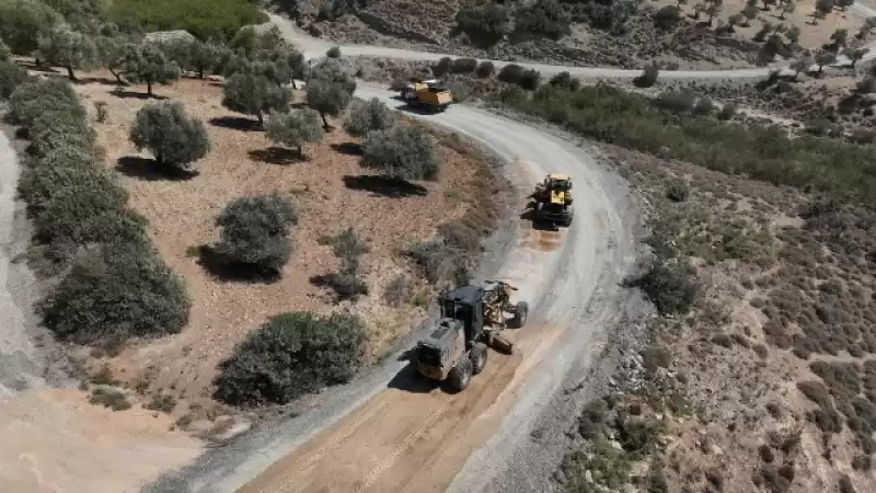 BELEN ÇAKALLI - TOPBOĞAZI ARASINDAKİ YOL YENİLENİYOR