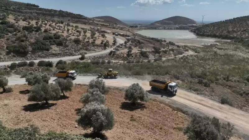 BELEN ÇAKALLI - TOPBOĞAZI ARASINDAKİ YOL YENİLENİYOR