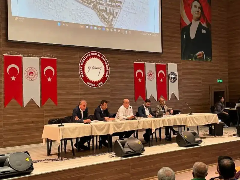 Çevre Şehircilik Ve İklim Değişikliği Bakan Yardımcısı Ömer Bulut Hatay'daydı