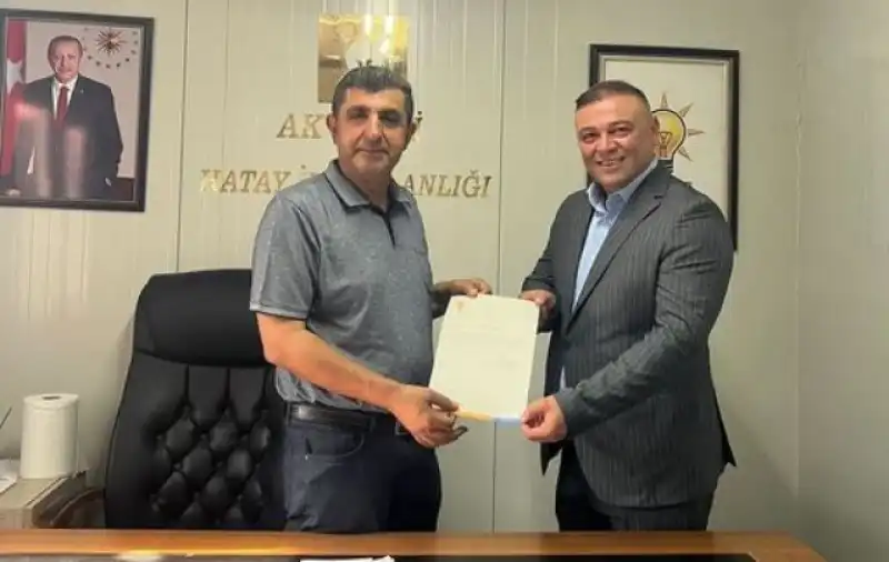 AK Parti Payas İlçe Başkanlığına Osman Topuz Atandı...