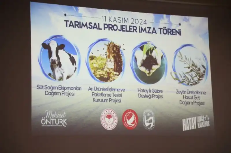 HBB, HATAY’I TARIMDA ÖRNEK ŞEHİR YAPACAK