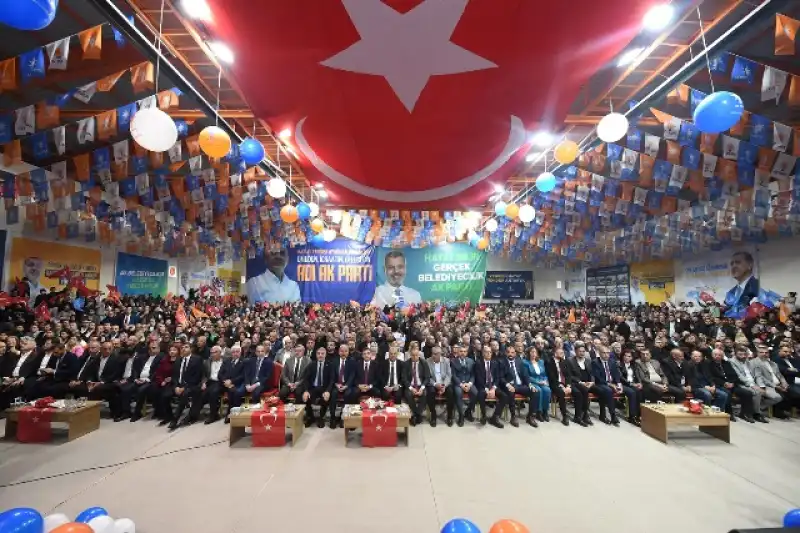 AK Parti Kongreleri Antakya Coşkusuyla Sona Erdi…