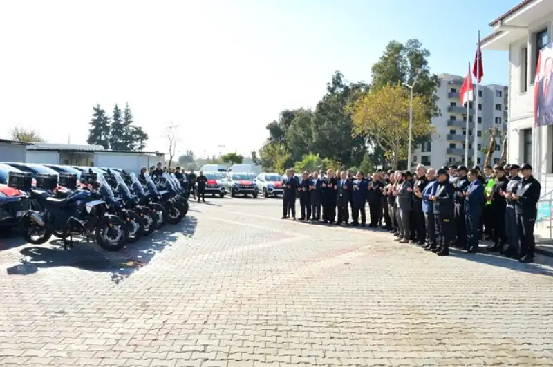 HATAY EMNİYETİNE 100 ADET YENİ TAŞIT