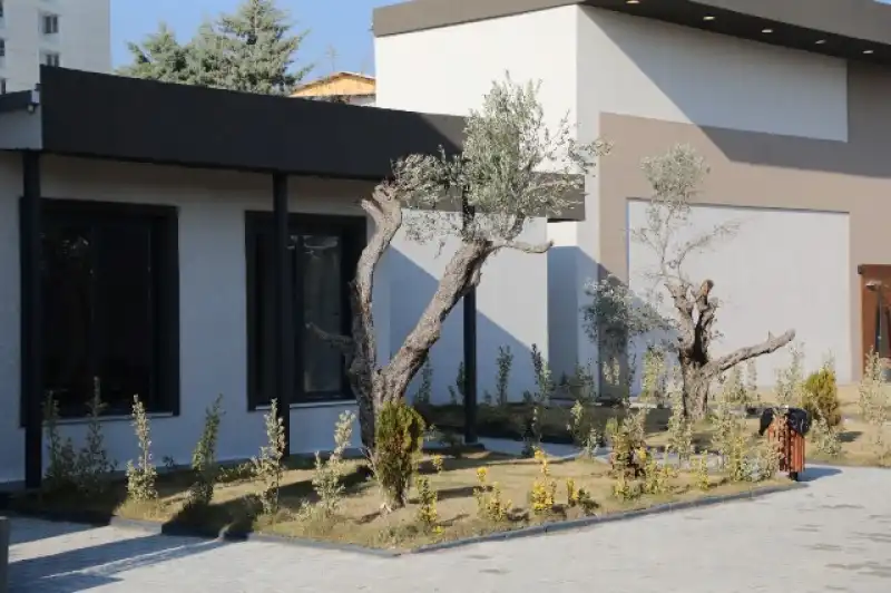 HATAY KÜLTÜR SANAT ÇARŞISI YEŞİLE BÜRÜNDÜ