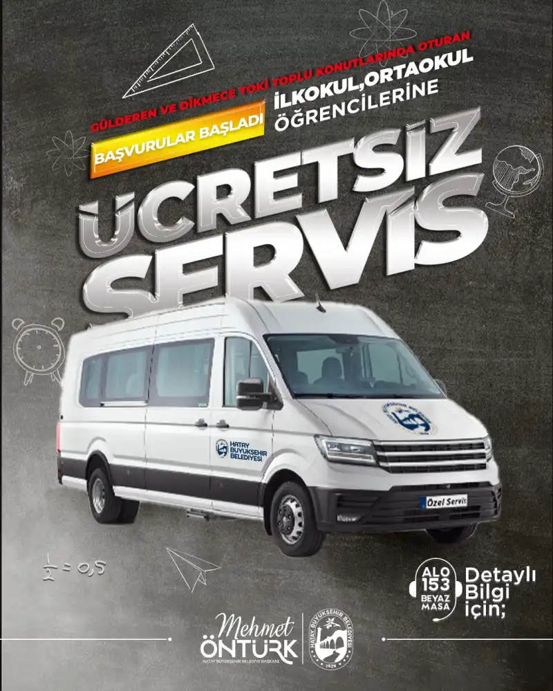 HBB’DEN ÖĞRENCİLERE ÜCRETSİZ ULAŞIM DESTEĞİ