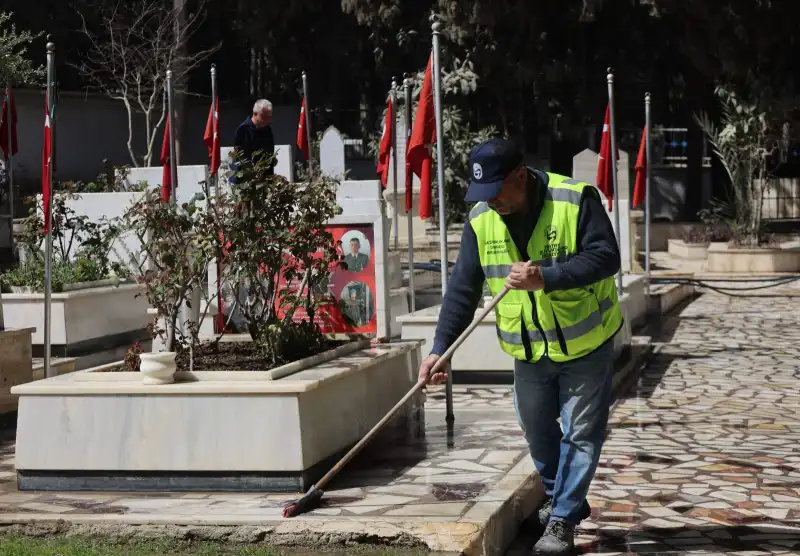 HBB, İL GENELİNDE ŞEHİTLİKLER İÇİN HAZIRLANIYOR  