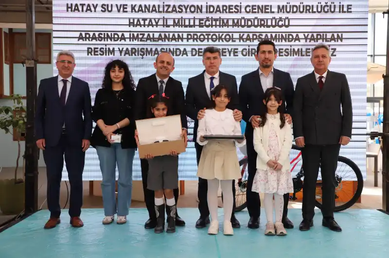 “HAYAT VE SU” TUVALLER ÜZERİNDE SANATA YANSITILDI