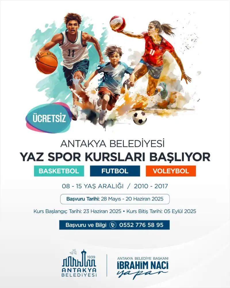 YAZ SPOR KURSLARI BAŞLIYOR