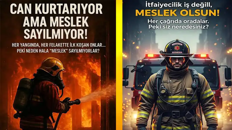 İTFAİYECİLİK MESLEK OLMALI!