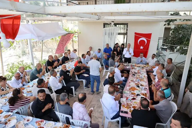 Başkan Yapar, Kuyulu Mahallesi’nde Muhtarlarla Buluştu