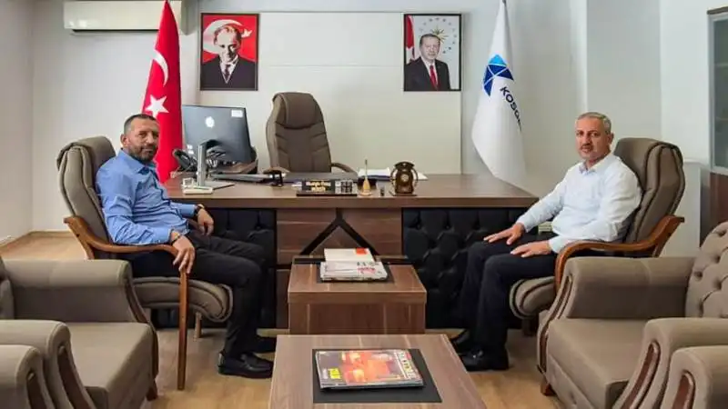 HMKÜ Rektörü Eren’den KOSGEB İl Müdürlüğü’ne Ziyaret