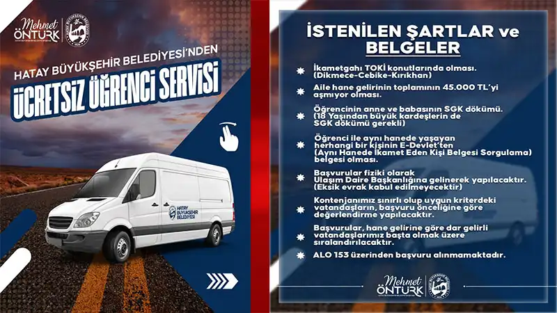 HBB’DEN ÖĞRENCİLERE ULAŞIMDA DESTEK