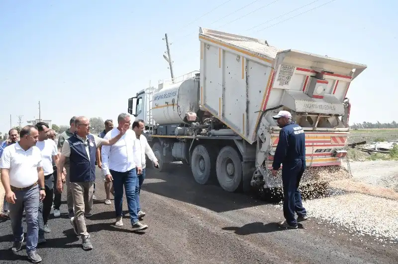 BAŞKAN YAPAR, SAHADAKİ ÇALIŞMALARI YERİNDE İNCELEDİ